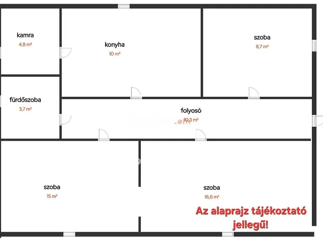 Eladó ház Tiszaföldvár 70 nm