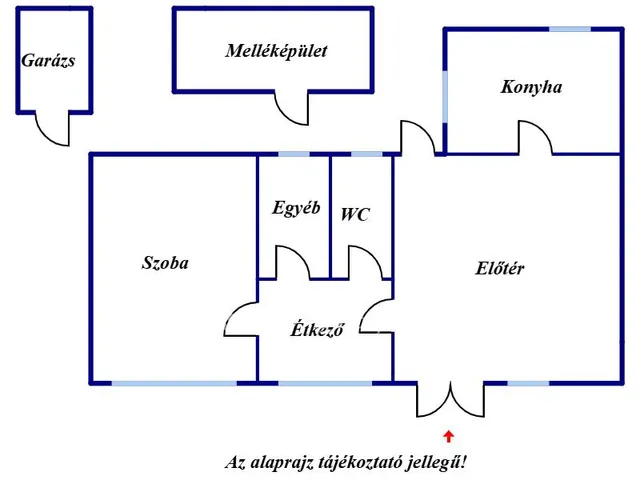 Eladó üdülő és hétvégi ház Cserkeszőlő 37 nm