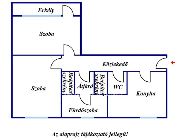Eladó lakás Kunszentmárton 57 nm
