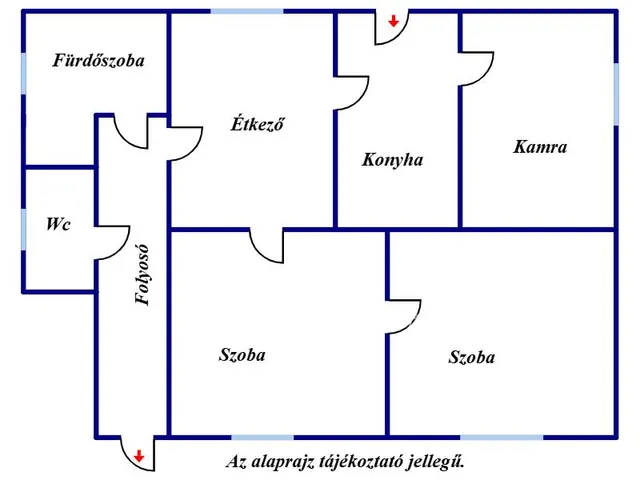 Eladó ház Besenyszög 60 nm