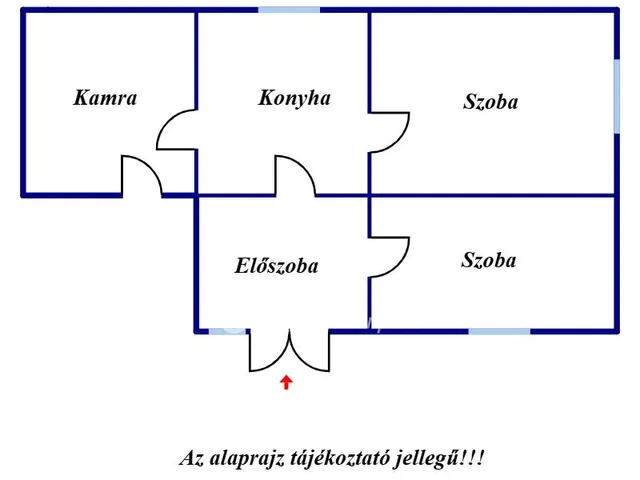 Eladó ház Kunszentmárton 62 nm