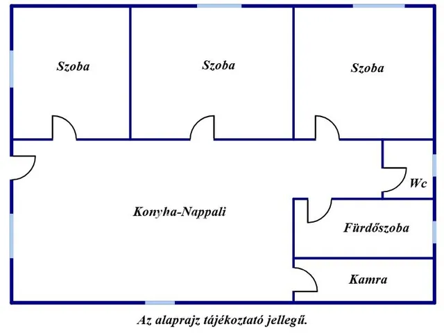 Eladó ház Tiszapüspöki 90 nm