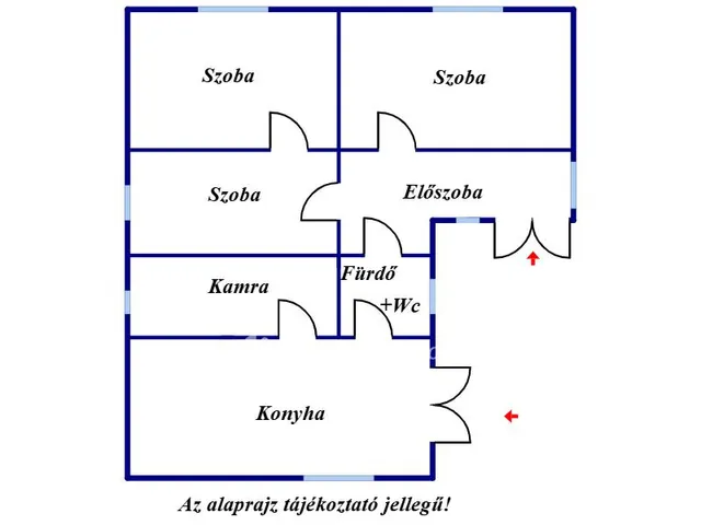 Eladó ház Kunszentmárton 83 nm