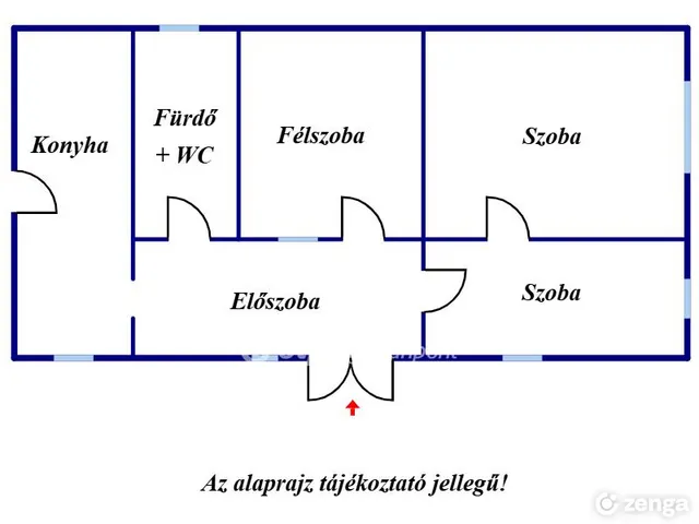 Eladó ház Kunszentmárton 68 nm