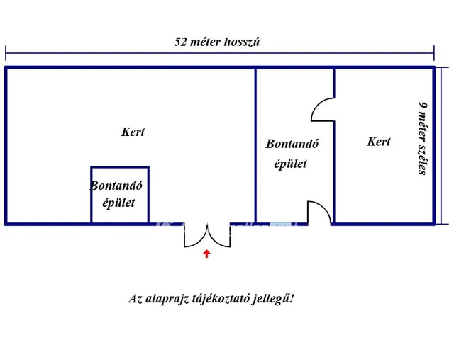 Eladó telek Kunszentmárton 30 nm