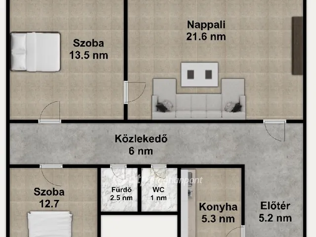 Eladó lakás Budapest X. kerület, Újhegy 68 nm