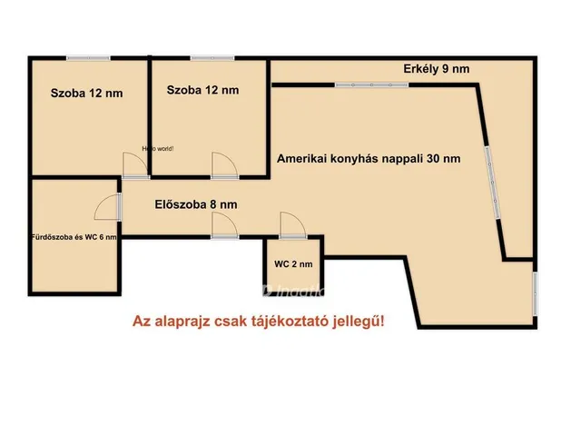 Eladó lakás Budapest XIII. kerület 68 nm