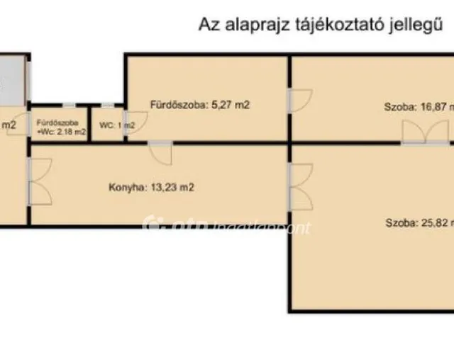 Eladó lakás Budapest VIII. kerület 78 nm