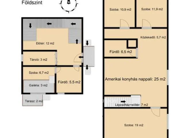 Eladó ház Budapest XV. kerület, Pestújhely 120 nm