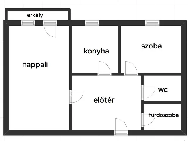 Eladó lakás Budapest III. kerület 49 nm
