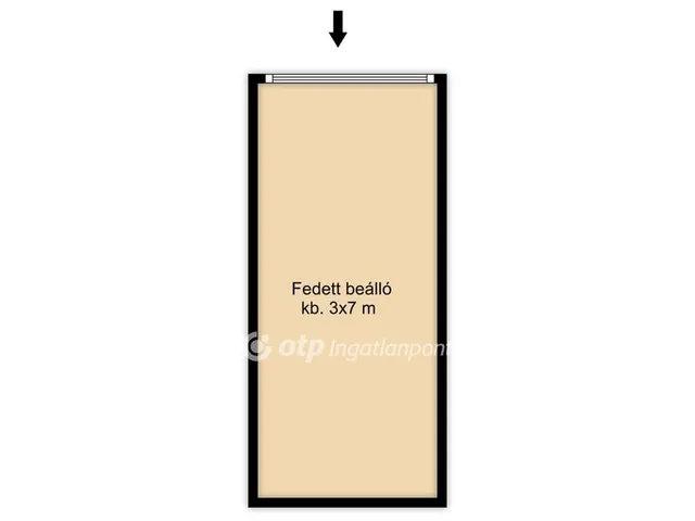 Eladó garázs Budapest II. kerület 21 nm