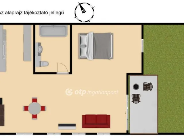 Kiadó lakás Alsónémedi 47 nm