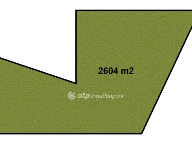 Eladó telek Tahitótfalu 2604 nm