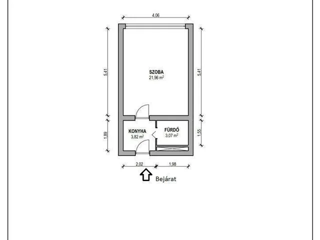 Eladó lakás Budapest X. kerület, Újhegy 29 nm