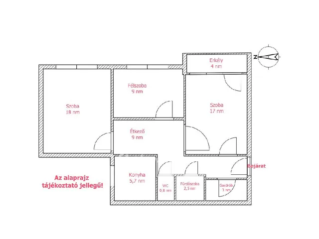 Eladó lakás Budapest X. kerület, Kőbánya 72 nm