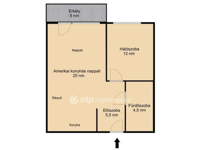 Kiadó lakás Budapest VIII. kerület 47 nm