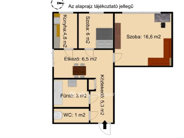 Eladó lakás Budapest XXII. kerület 43 nm