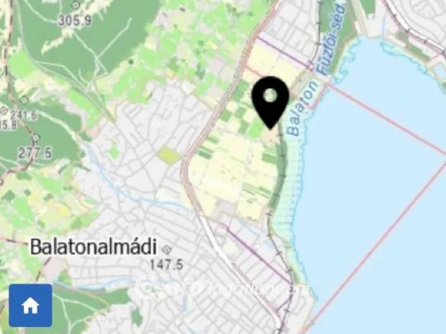Eladó telek Balatonalmádi 593 nm