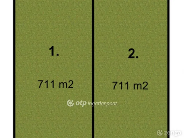 Eladó telek Tököl 711 nm