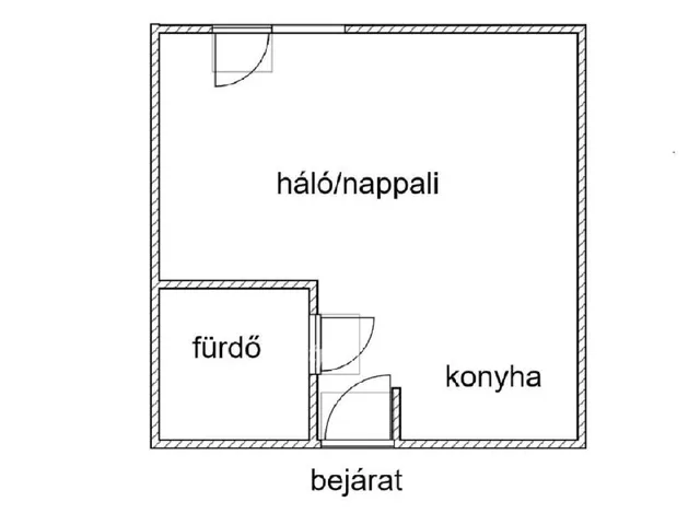 Kiadó lakás Budapest XIII. kerület 30 nm