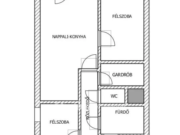 Kiadó lakás Csongrád 54 nm