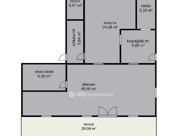 Eladó kereskedelmi és ipari ingatlan Mezőkovácsháza 104 nm