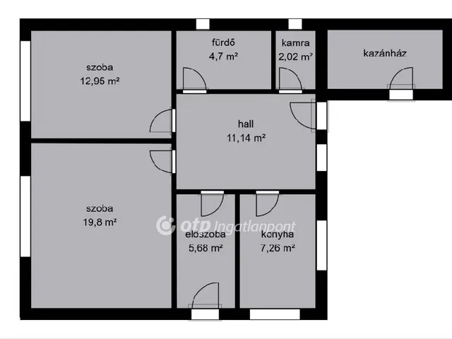Eladó ház Kunágota 63 nm