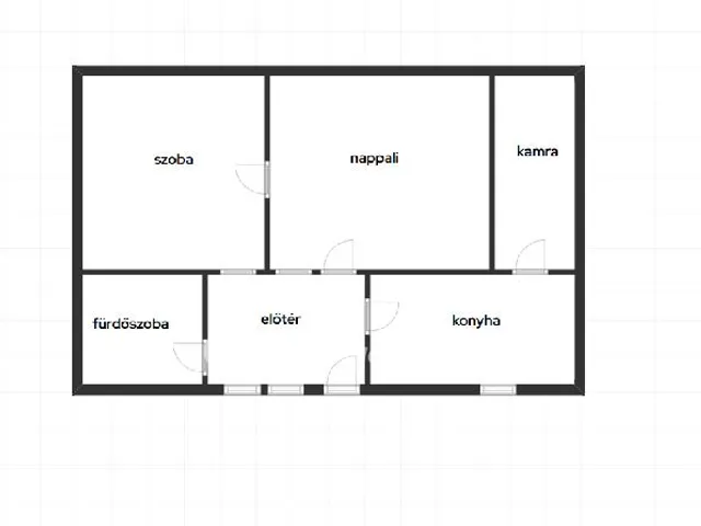 Eladó ház Csongrád 55 nm