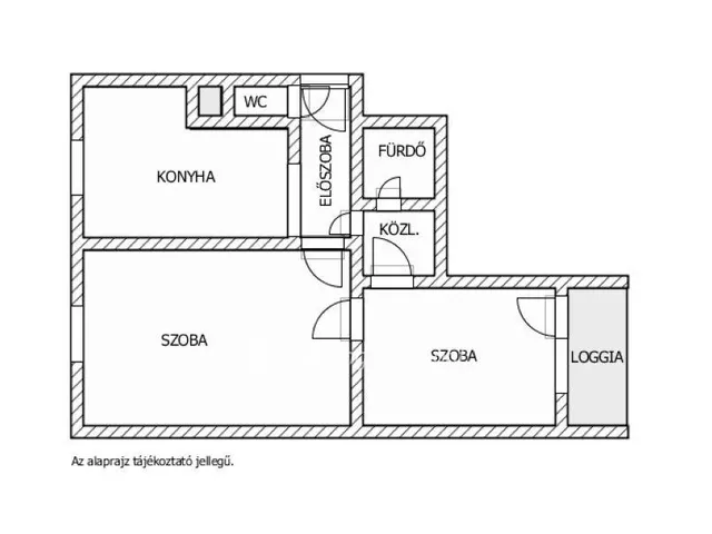 Kiadó lakás Csongrád 56 nm