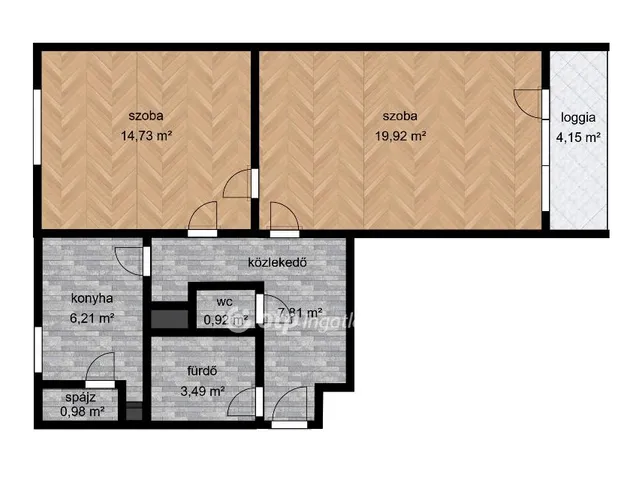 Kiadó lakás Orosháza 56 nm