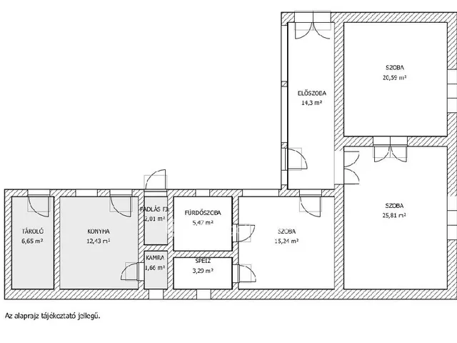 Eladó ház Csongrád 79 nm