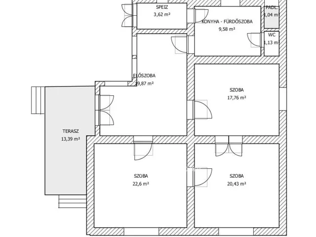 Eladó ház Csanytelek 91 nm