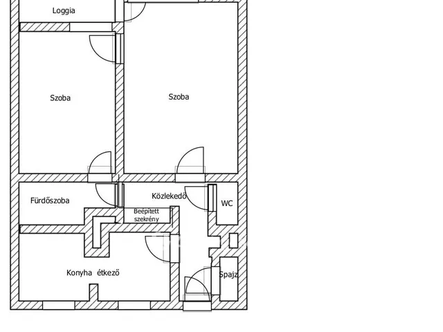 Eladó lakás Csongrád 55 nm