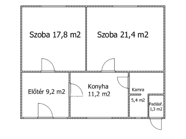 Eladó ház Tömörkény 65 nm