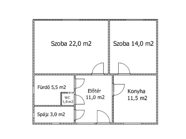 Eladó ház Pusztaszer 68 nm