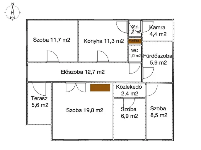 Eladó ház Csanytelek 85 nm
