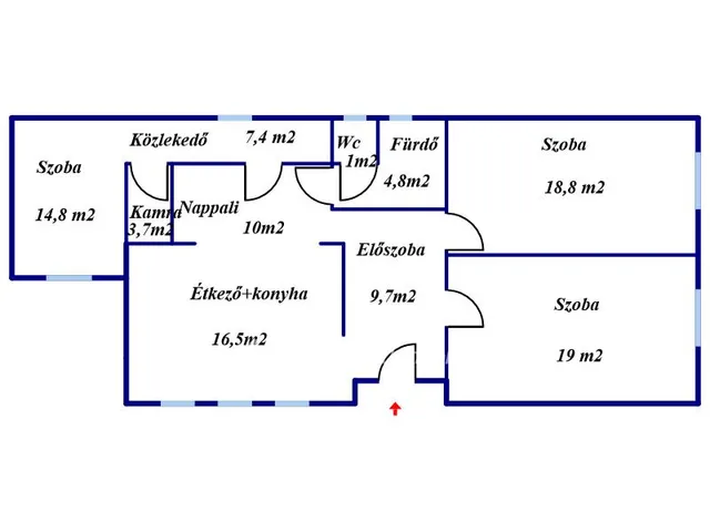 Eladó ház Abádszalók 105 nm