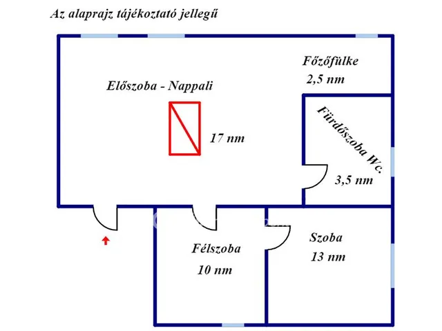 Eladó lakás Szeghalom 46 nm