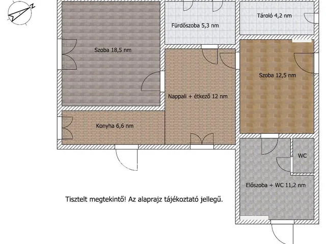 Eladó ház Tiszafüred 70 nm