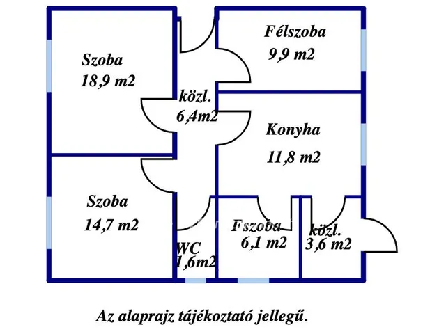 Eladó ház Gyomaendrőd, Endrőd 73 nm