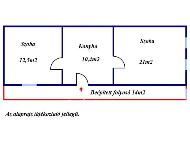 Eladó ház Tiszaörs 43 nm