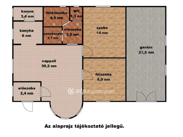 Eladó ház Szajol 76 nm