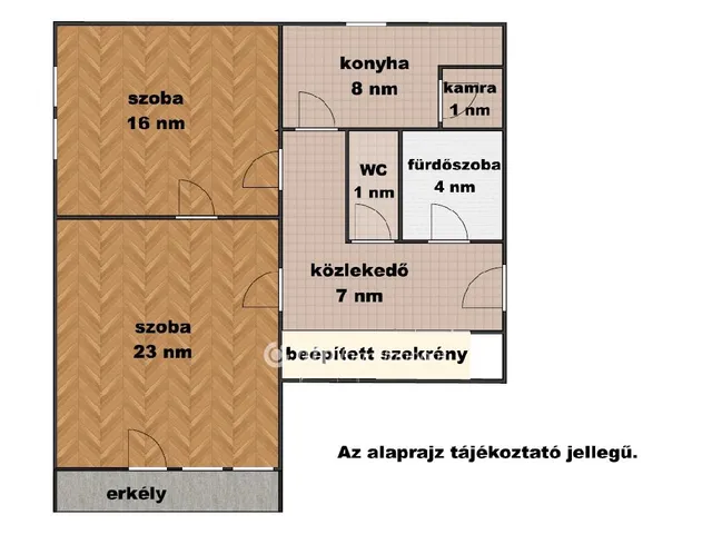 Eladó lakás Kisújszállás 59 nm