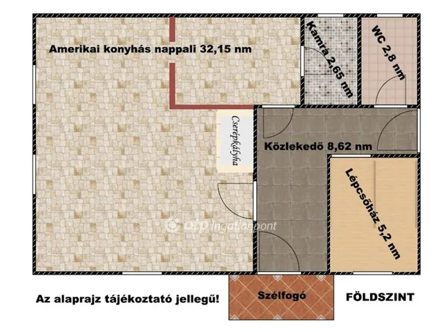 Eladó ház Tiszafüred 102 nm