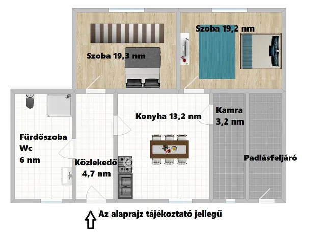 Eladó ház Hunya 65 nm