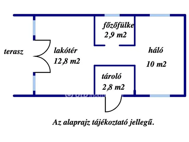 Eladó üdülő és hétvégi ház Gyomaendrőd, Endrőd 30 nm