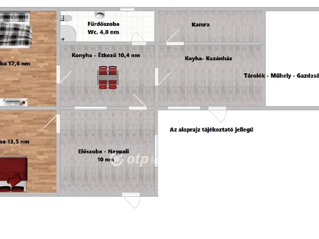 Eladó ház Békés, Raktár utca 56 nm