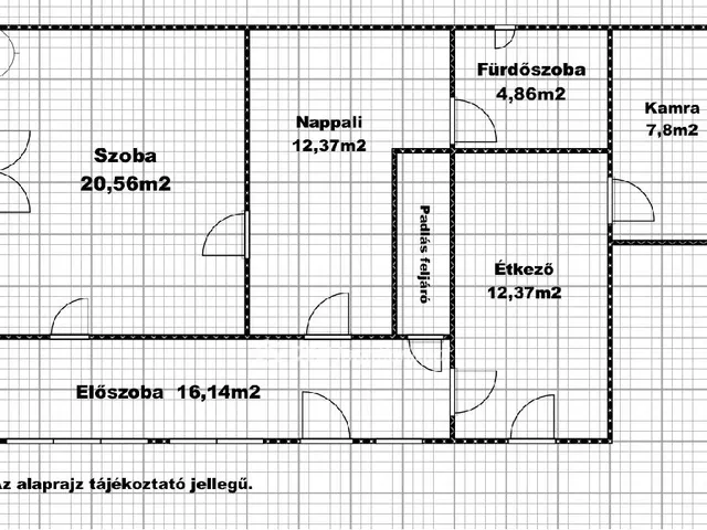 Eladó ház Tiszaörs 74 nm