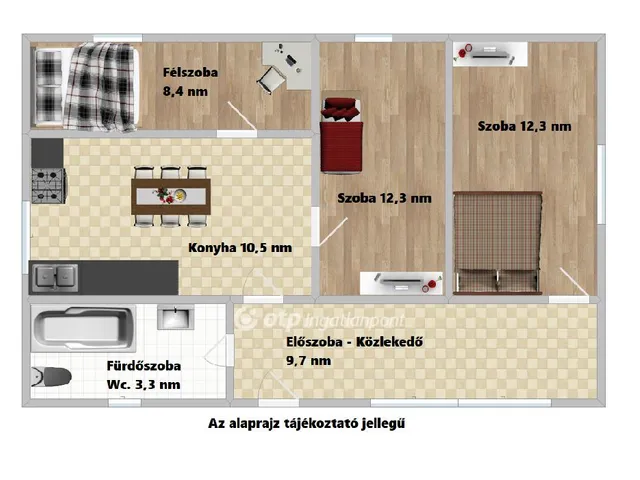 Eladó ház Dévaványa 56 nm