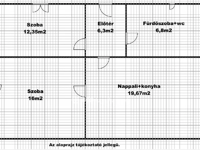 Eladó ház Tiszaigar 61 nm